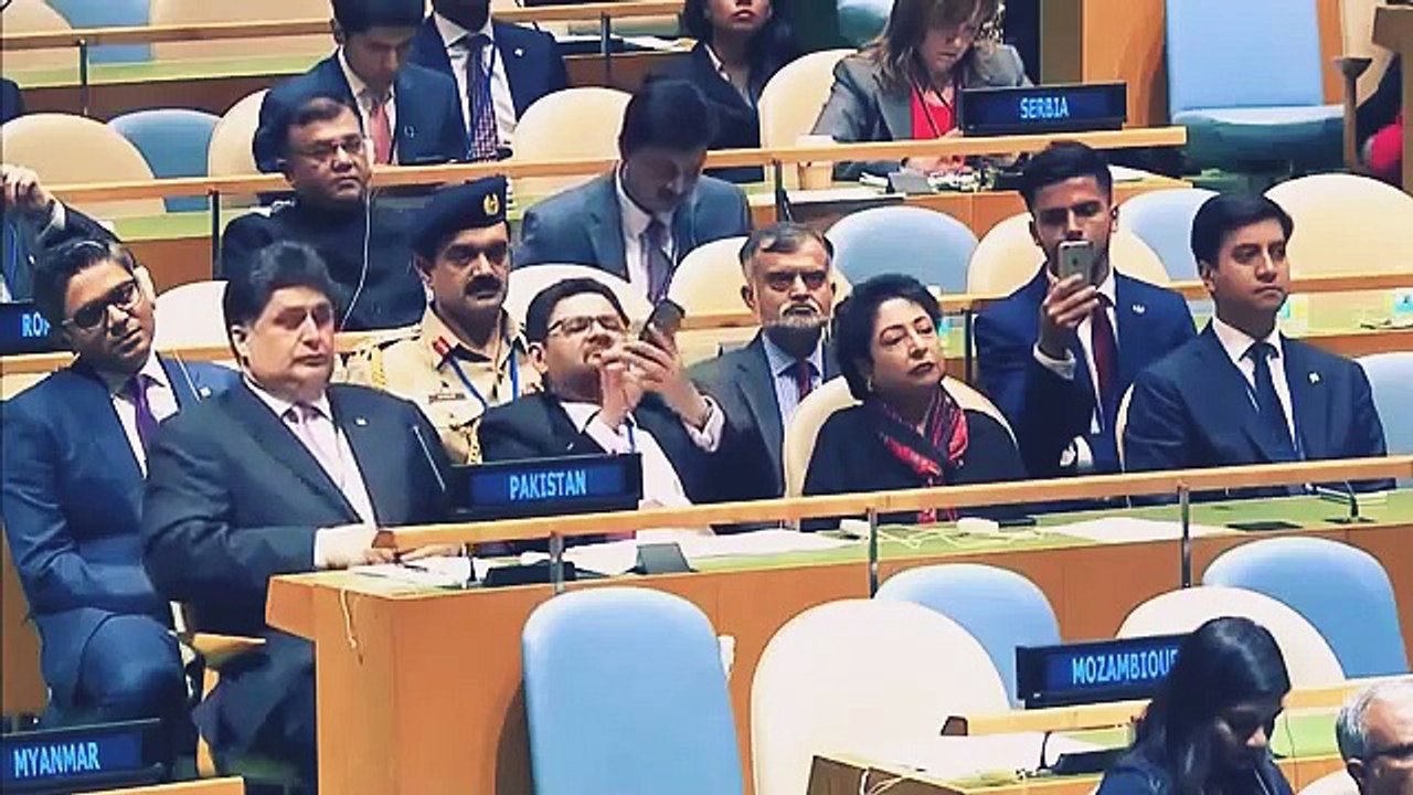 Pakistan PM Shahid Khaqan Abbasi Speech to UN General Assembly September 21, 2017