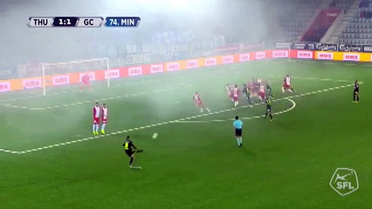 Thun 1:2 Grasshoppers (Swiss Super League 21 September)