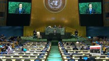 Peace the central theme of South Korean President's maiden speech at UN
