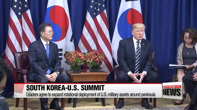 S. Korea, U.S. agree to expand rotational deployment of U.S. military assets around Korean peninsula