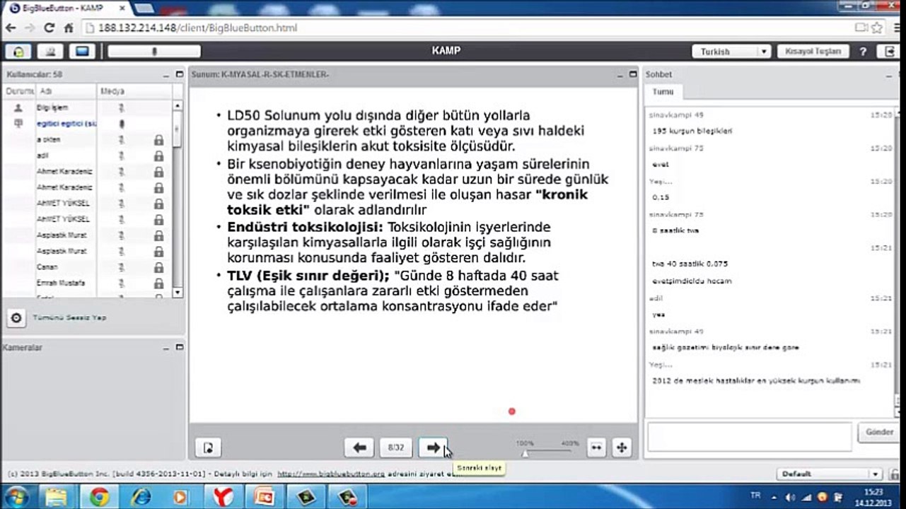 Kimyasal Risk Etmenleri Konu Anlatımı