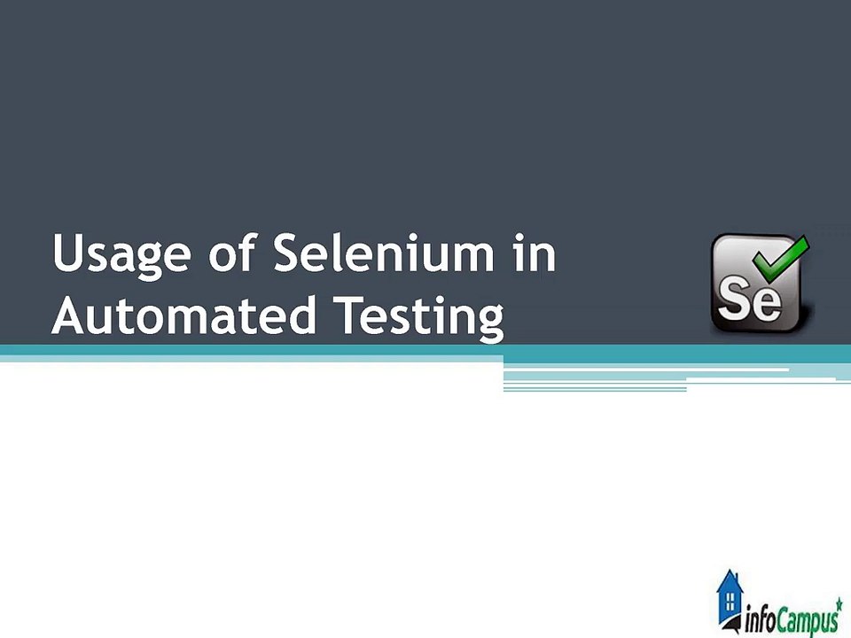 selenium training in Bangalore