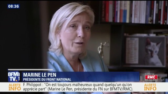 Le FN n'est pas une secte, on peut en sortir , lance Marine Le Pen