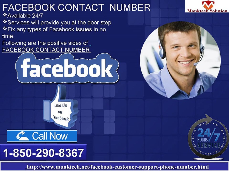 Fix Severe FaultsEasily Through Facebook Contact Number @ 1-850-290-8367