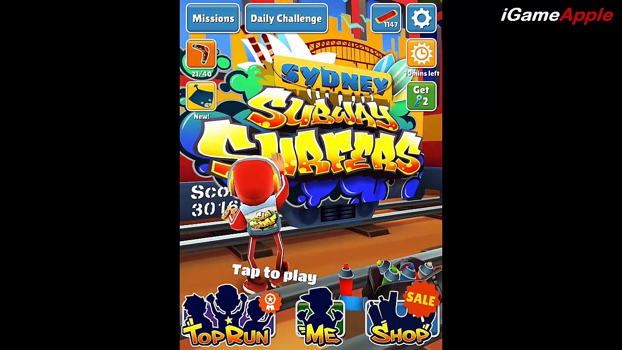 Subway Surfers SYDNEY iPad Gameplay HD |Best Game Ever