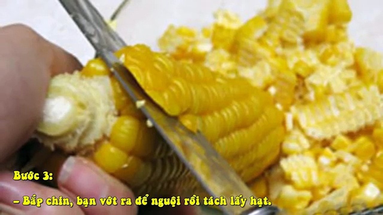 Cách làm sữa ngô tại nhà