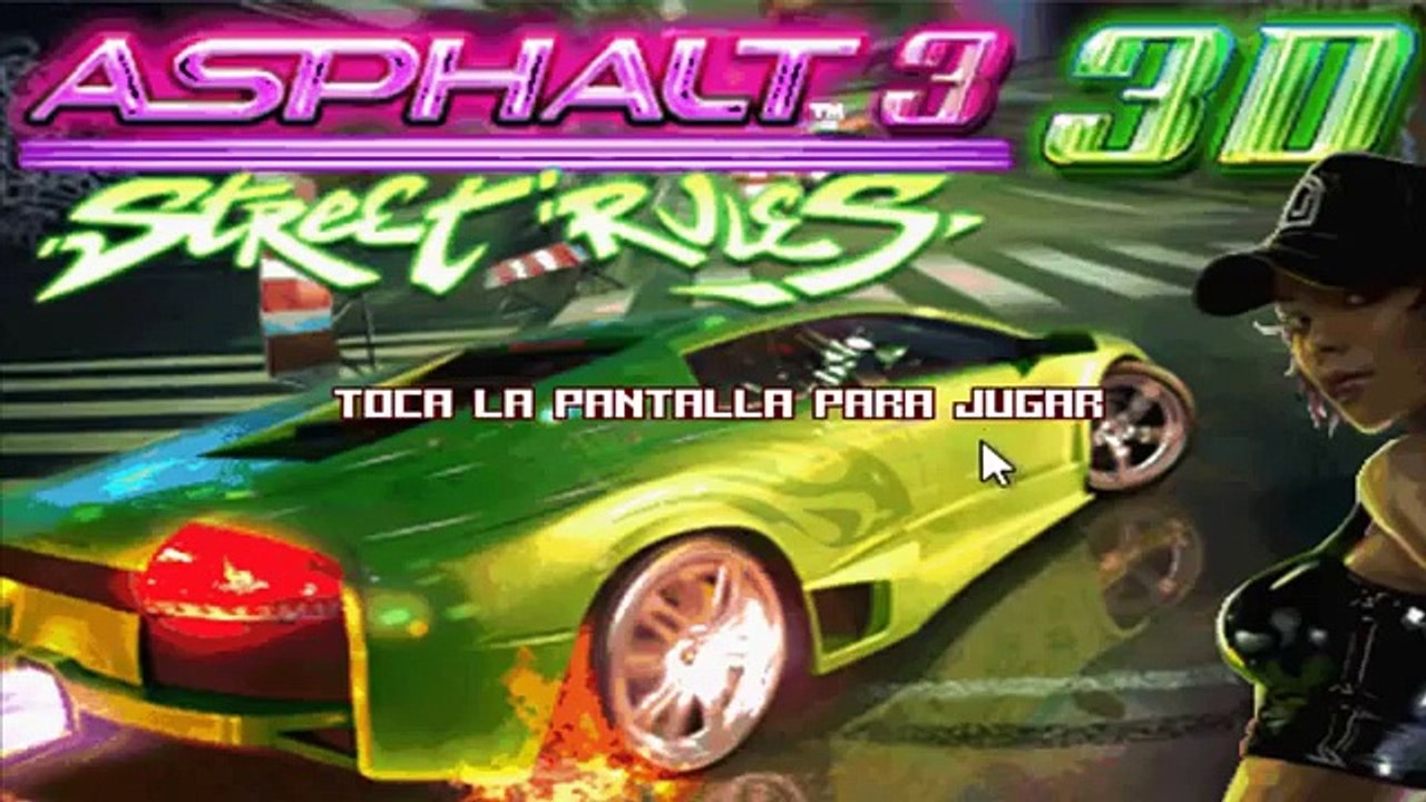 Asphalt 3 3D Street Rules™ - Español (Android & Java)