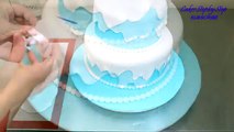 Un et un à un un à par par gâteau Comment faire faire neige à Il blanc Disney neige gâteau blanc cakesstepbystep