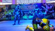 Torga & Bima-X vs Osiris, Satria Heroes Perform @ Supermall Karawaci