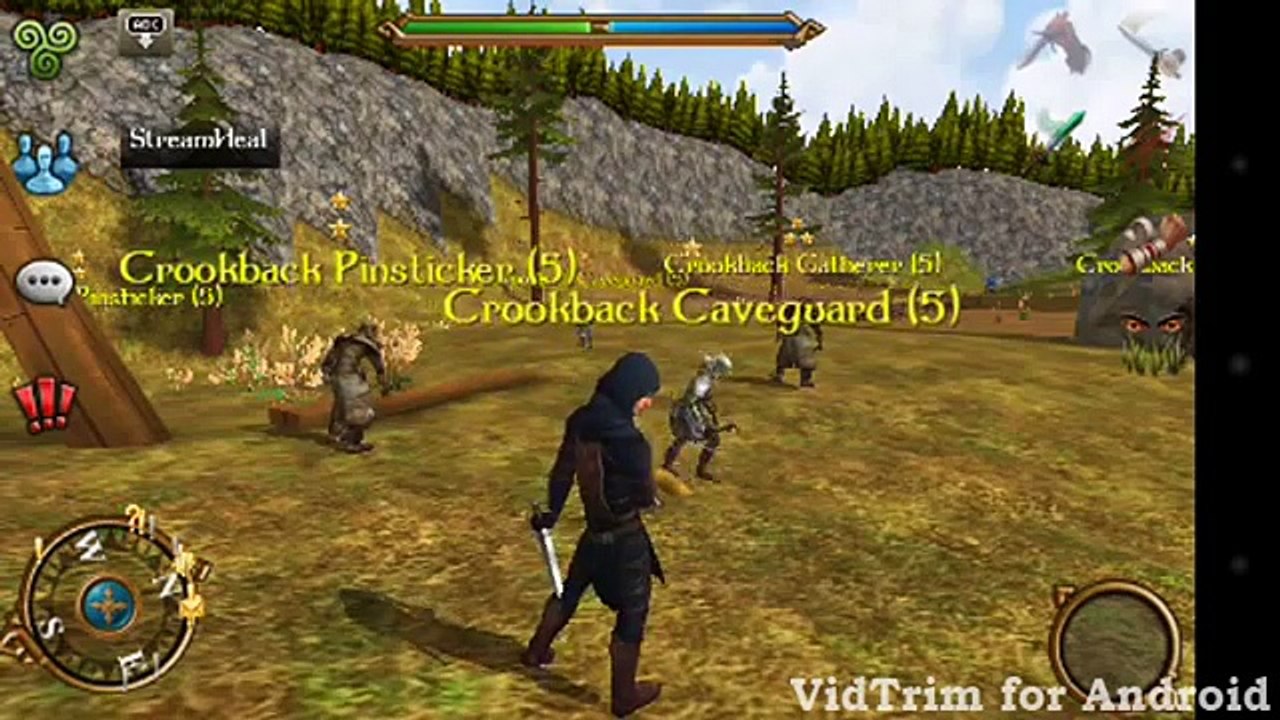 3D MMO Celtic Heroes Gameplay.