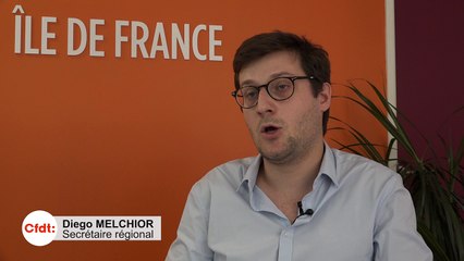 [Interview] Diego Melchior sur les revendications de la CFDT Ile-de-France