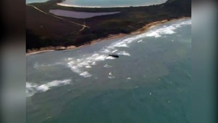 Family stranded on capsized boat after Hurricane Maria