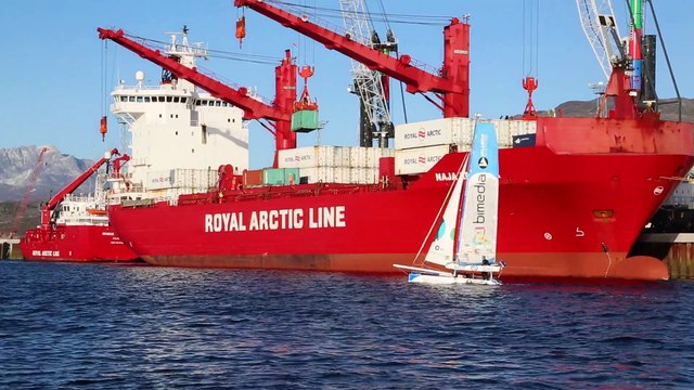 Yvan Bourgnon Arrivee Defi Bimedia 210917