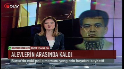 Alevlerin arasında kaldı (Haber 21 09 2017)