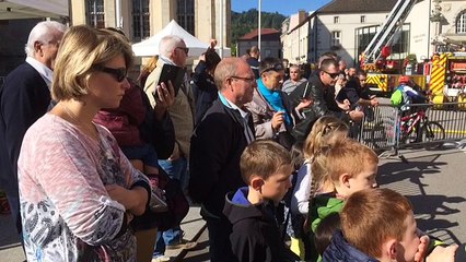 Démonstration de désincarceration par les pompiers de Remiremont