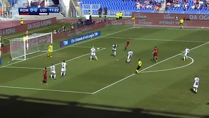 AS Roma - Udinese *1-0 Edin Dzeko GOAL! 23 Sept 2017