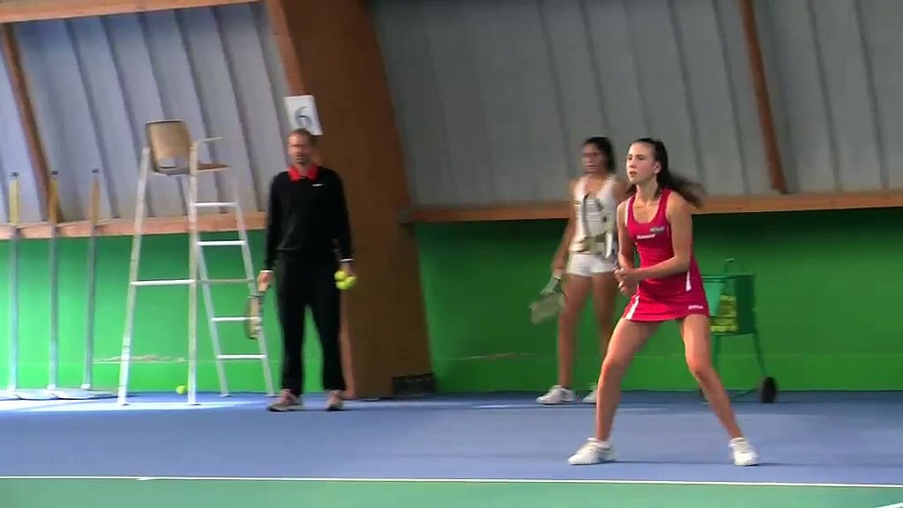 Journées Fed Cup avec les boursières Open GDF Suez 2013