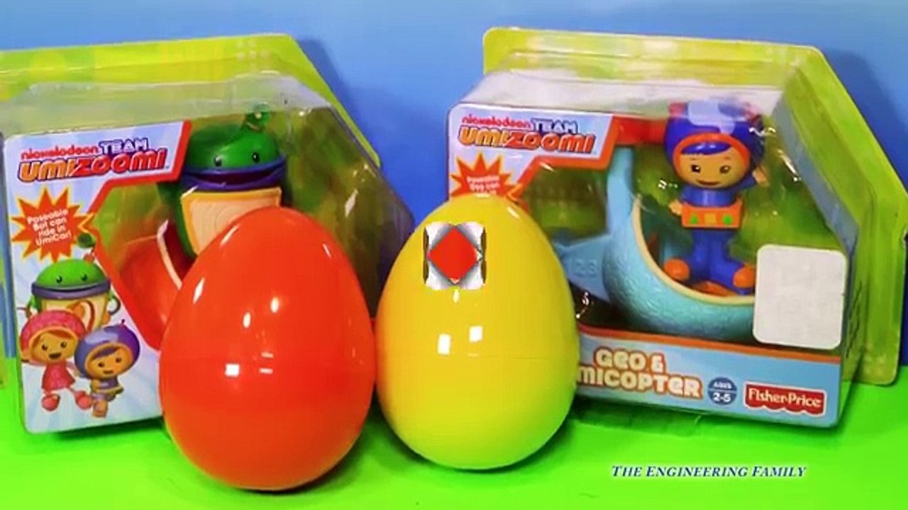 TEAM UMIZOOMI Nickelodeon Team Umizoomi Bot Car and Umicopter a Team Umizoomi Tioys Video