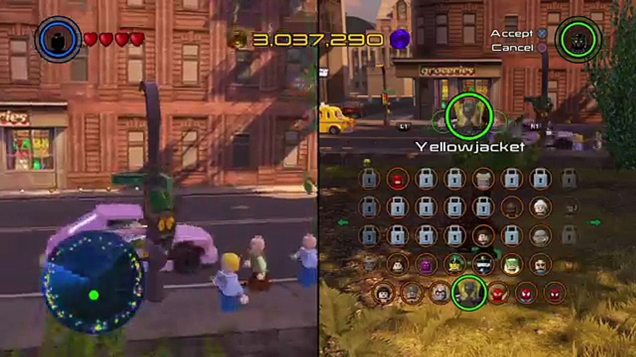 LEGO® MARVELs Avengers how to unlock blackpanther ant man spider man