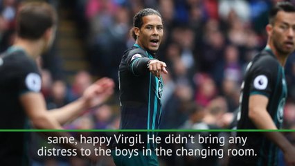 No issues with Van Dijk at Southampton - Redmond