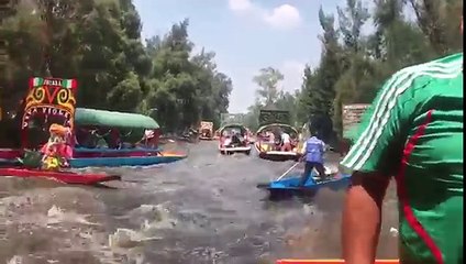Terremoto México DF desde xochimilco CDMX. 19 sept 2017