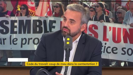 Menaces de blocages : "Ce qui est excessif, c'est ce que fait le gouvernement", juge Alexis Corbière