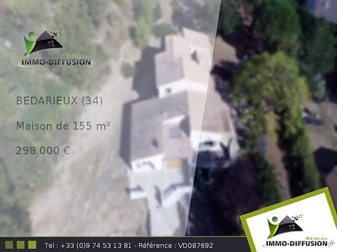 Maison A vendre Bedarieux 155m2 - 298 000 Euros