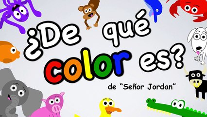 ¿De qué color es? (Spanish Colors Song)