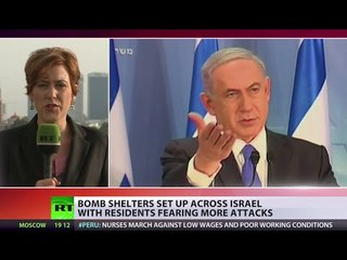 Outside Gaza: Bomb shelters set up across Israel, residents applaud Iron Dome