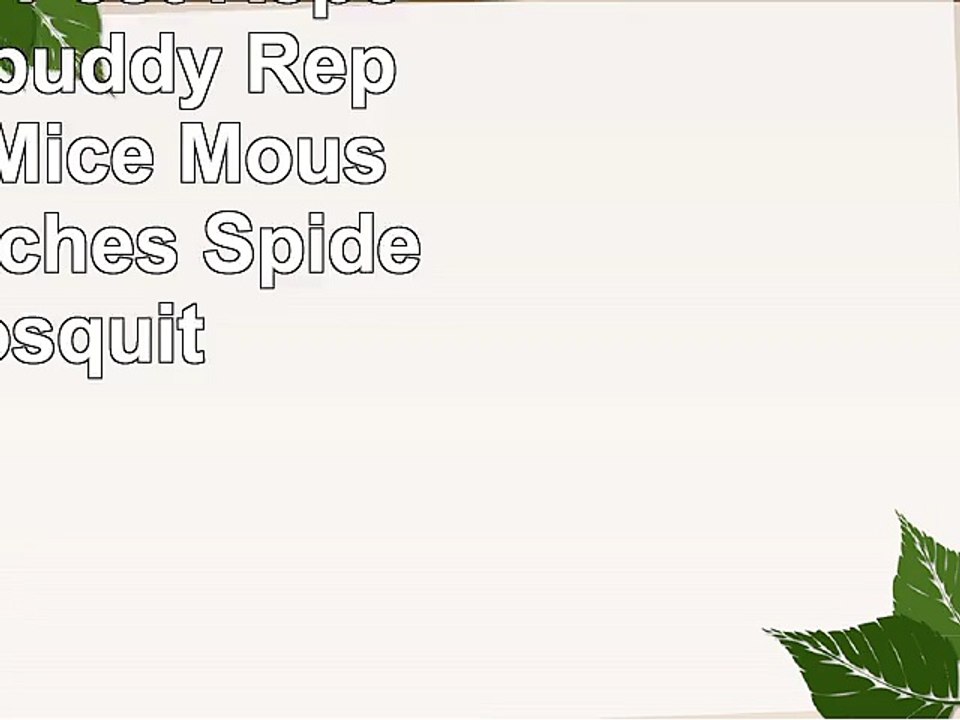 Ultrasonic Pest Repeller  by Flybuddy Repellent for Mice Mouse Rats Roaches Spiders