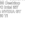 CYBERPOWERPC Gamer Xtreme GXi980 Desktop Gaming PC Intel i57600K 38GHz NVIDIA GTX 1050