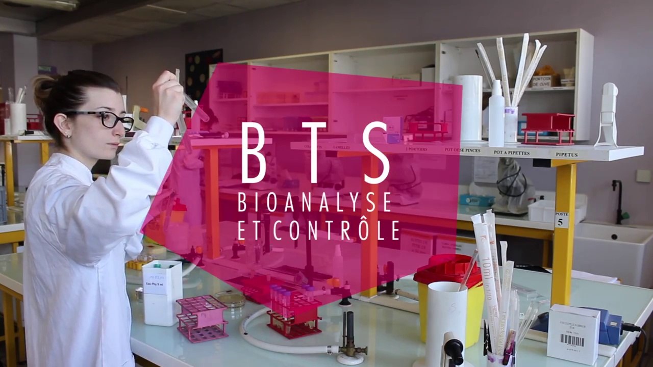 Une présentation du BTS BioAnalyses et contrôles (Lycéé Marie Curie de Marseille)