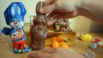 Kinder Surprise Bunny Egg unboxing unwrapping review looney tunes (HD)