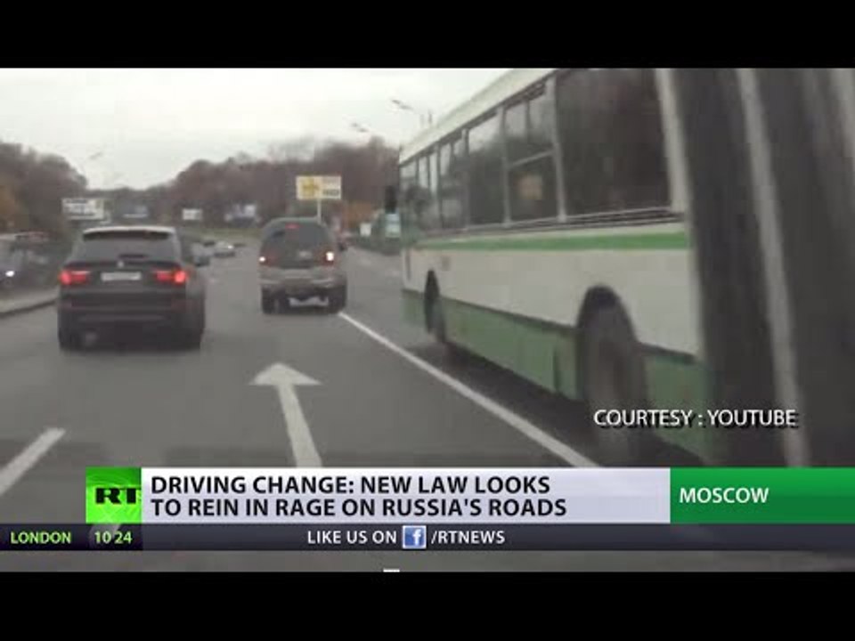 Road Rage: Russian law makers push for aggressive driver bill