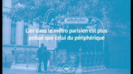 L'air dans le métro parisien est plus pollué que celui du périphérique