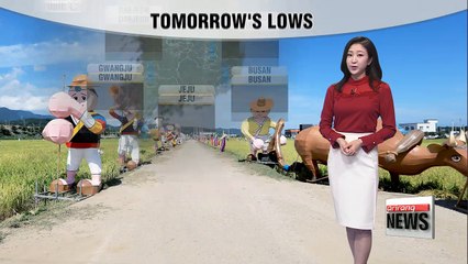 Tomorrow sunny but with yellow dust _ 092217