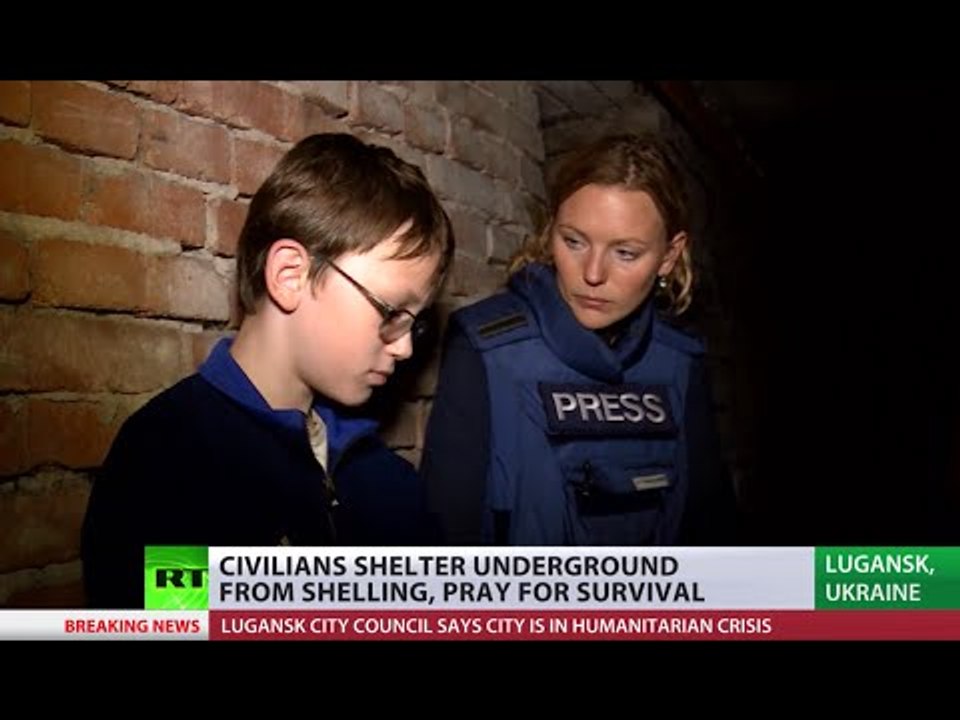 Humanitarian Crisis: No water, power, comms in Lugansk, E. Ukraine