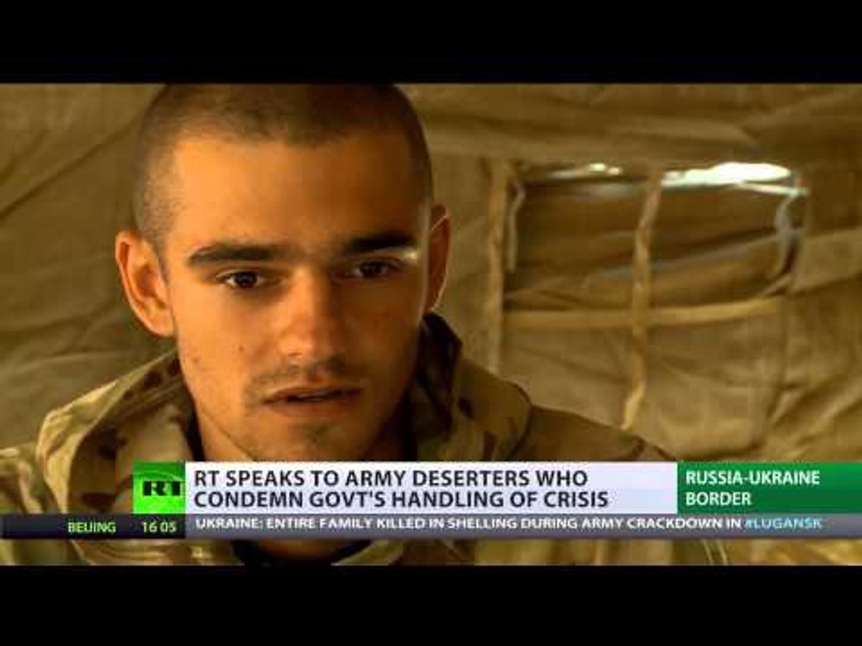 Uncertain Future Ahead: RT speaks to Ukrainian army deserters