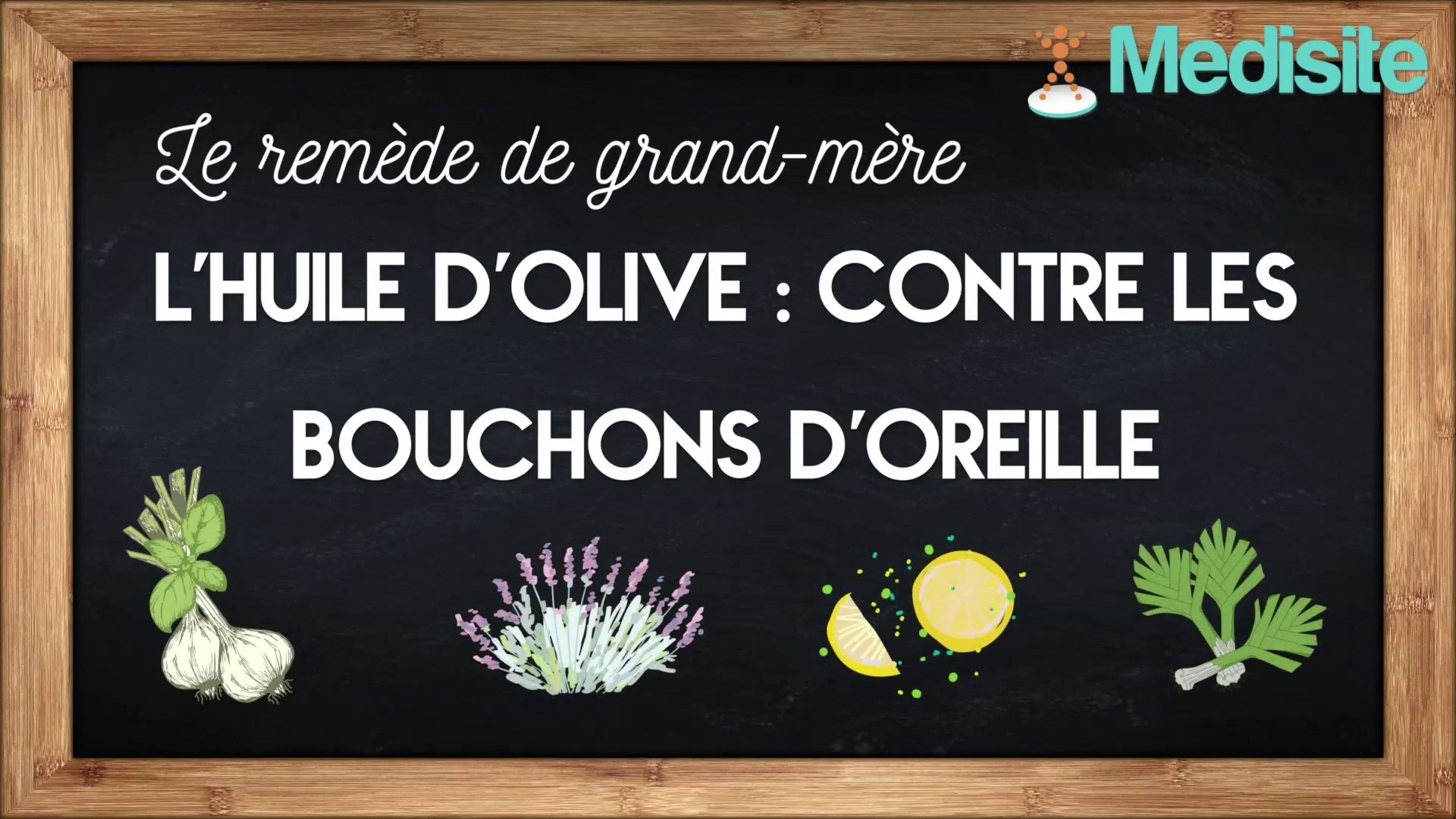 Le remède de grand-mère contre les bouchons d'oreille : l'huile d'olive -  Vidéo Dailymotion