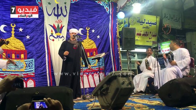 فى الليلة الختامية.. محمود التهامى يشدو فى حب بحر العلوم