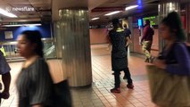 Police break up fight at Grand Central Station