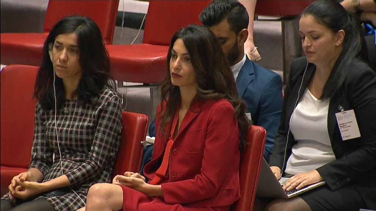 Amal Clooney describes UN investigation into ISIL war crimes as step in the right direction