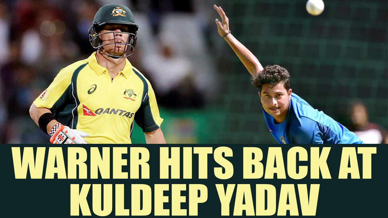 India vs Australia 2nd ODI : David Warner reacts Kuldeep Yadav's pressure comment | Oneindia News