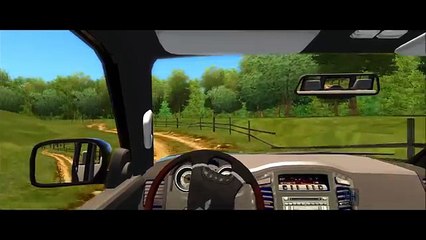 City Car Driving Mitsubishi Pajero Logitech G27 with TrackIR Pro4 2560x1080