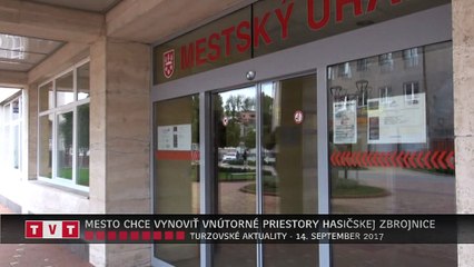 MESTO CHCE VYNOVIŤ VNÚTORNÉ PRIESTORY HASIČSKEJ ZBROJNICE