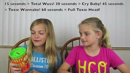 Toxic Waste Challenge ~ Jacy and Kacy