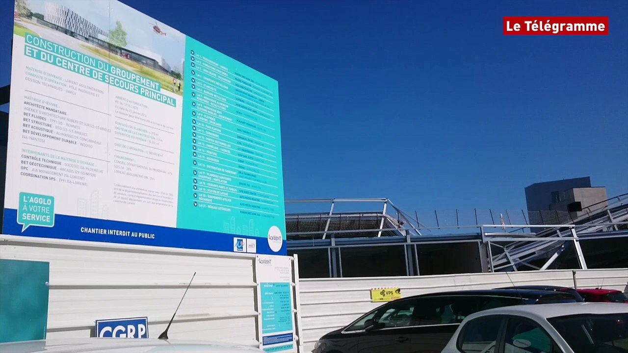 Lorient. Effondrement à la caserne des pompiers : le chantier retardé