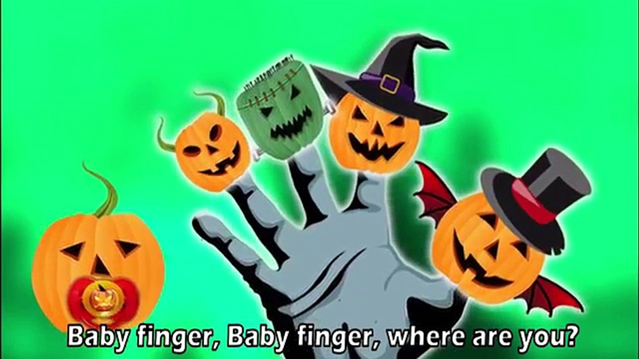 Finger Family Song Halloween new Nursery Rhymes Kids Songs Daddy Finger Cookie Tv Video