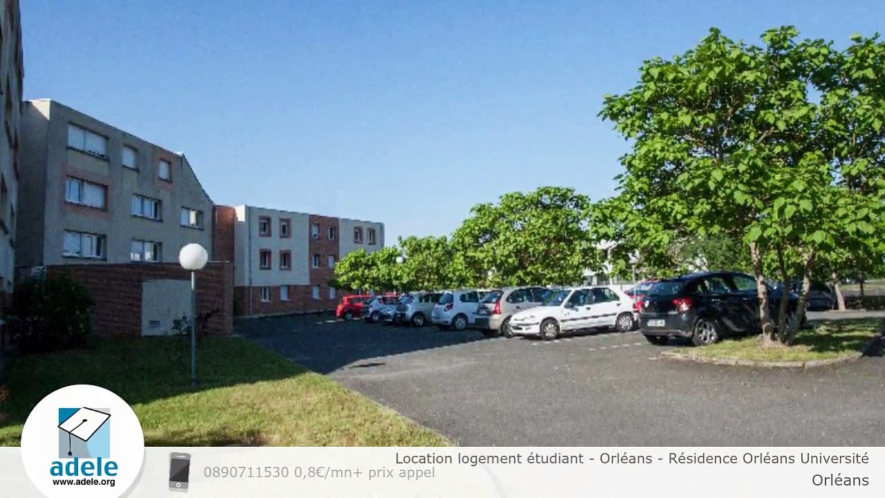 Location logement étudiant - Orléans - Résidence Orléans Université