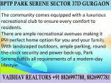 Bptp Park Serene2,3,4 BHK Apartments Sector 37D Gurgaon Call +91 8826997781